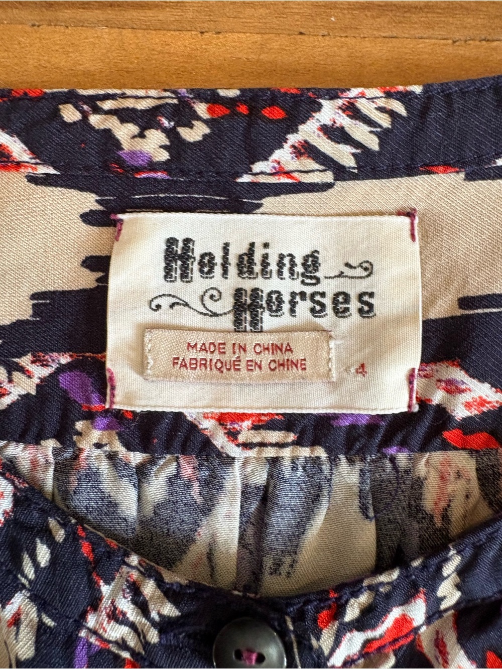 Anthropologie x Holding Horses Mira Ikat Western Dress, Size 4 - Picture 8 of 12